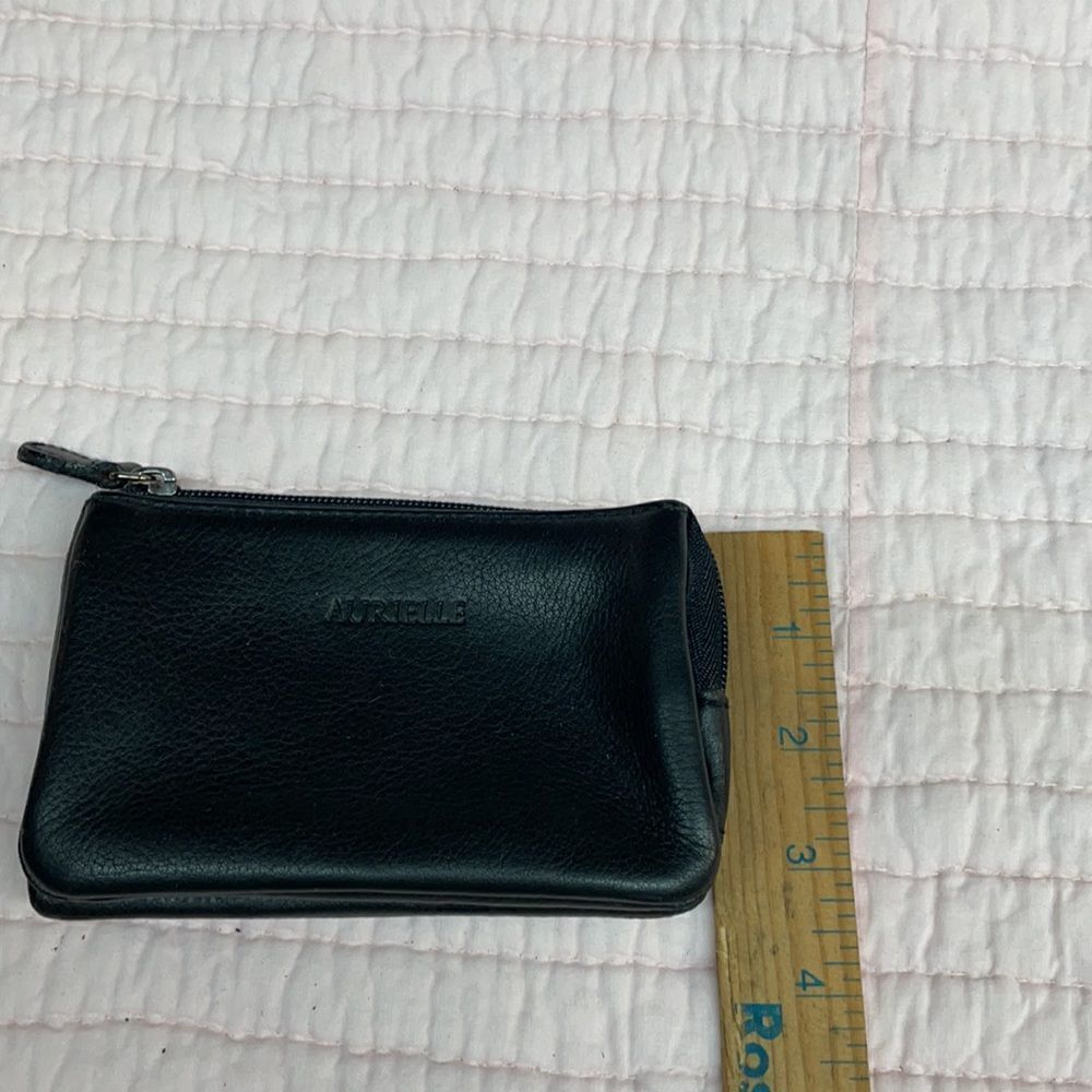 Aurielle Small Wristlet Clutch Black Leather - Picture 4 of 14